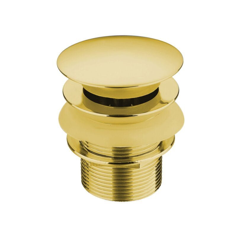 158019008, ST01 GOLD AUTOMATIC SIPHON PLUG W-O. HOLE