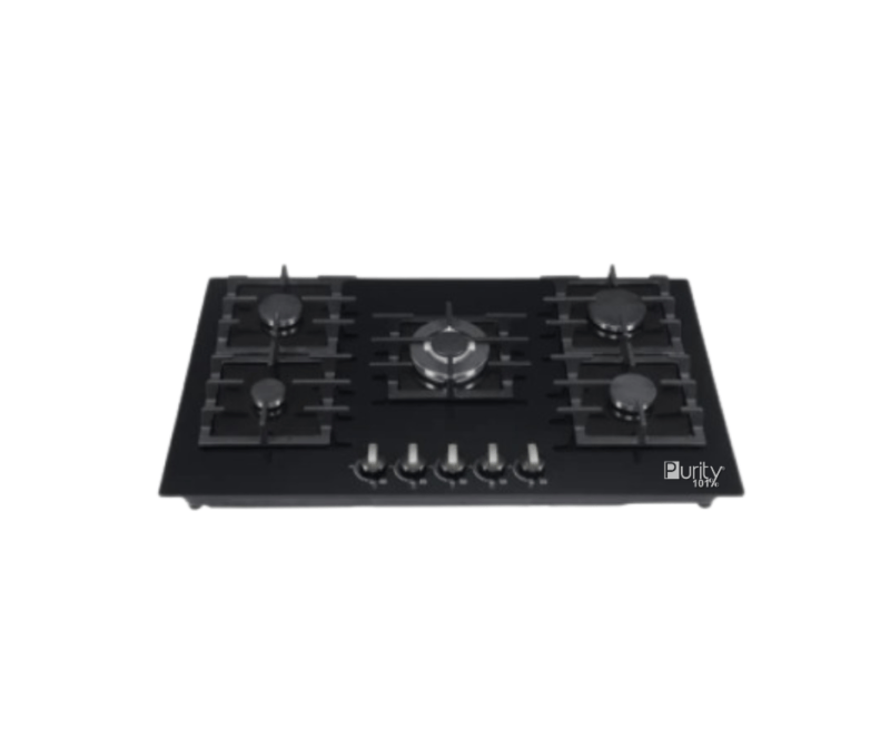 PT90GLBL- Gas Hob 5 Eyes Heavy Duty Grids