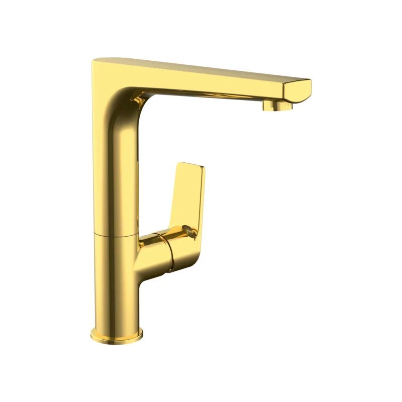 PU156844308, PURITY AZURE KITCHEN FAUCET 1/2" FLEX GOLD