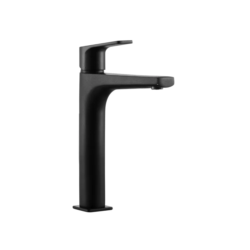 PU156845724, PURITY AZURE MEDIUM BASIN FAUCET 1/2" FLEX BLACK
