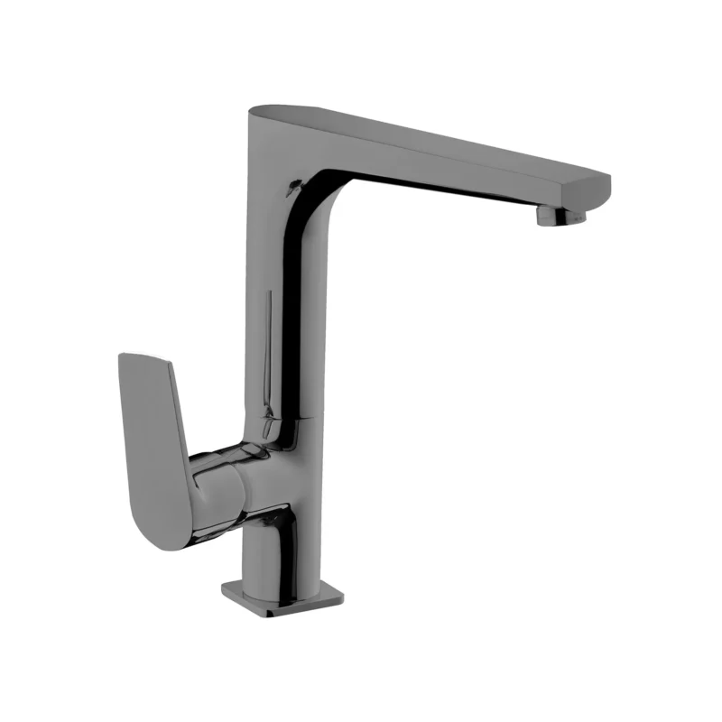 PU156844337, PURITY AZURE KITCHEN FAUCET 1/2" FLEX PVD TITANIUM