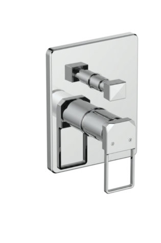 MTA190 - Quadro Fully Concealed Bathroom Armature Chrome