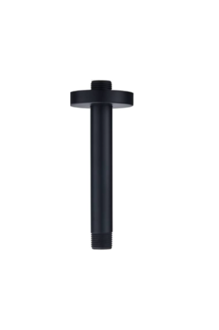 CSA30-S - Black Ceiling Shower Arm 30cm