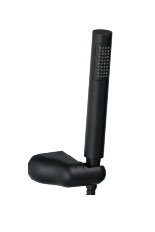 DST60-S - Round Black shower head