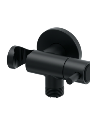 STM70-S - Black bidet valve