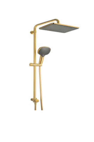 PU157801918  PURITY  MODES  GOLD MAT  RAIN SHOWER SYSTEM
