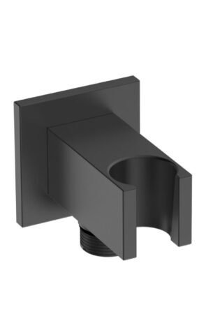DCD01-G - Concealed Cabine Shower Adaptor GUN BLACK