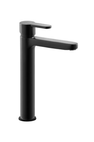 PU154945524, PURITY LENTO TALL BASIN MIXER 1/2 FLEX BLACK
