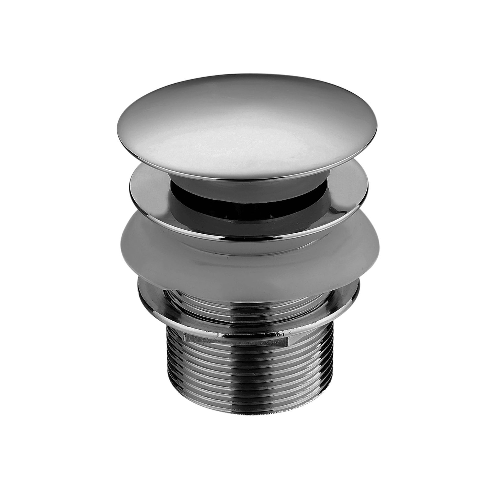 PU158019024, ST01 BLACK AUTOMATIC SIPHON PLUG W-O. HOLE