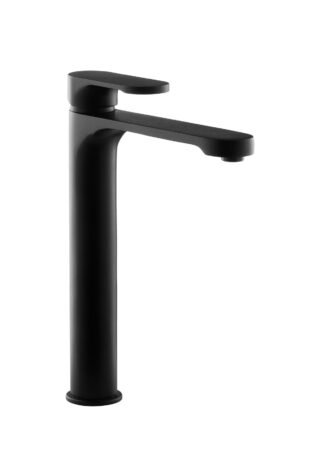 PU158345524, PURITY MOON TALL BASIN MIXER 1/2 FLEX BLACK