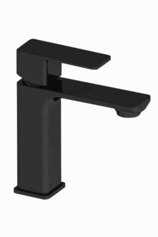 PU159445024 BLOC BLACK REGULAR BASIN FAUCET 1-2 FLEX